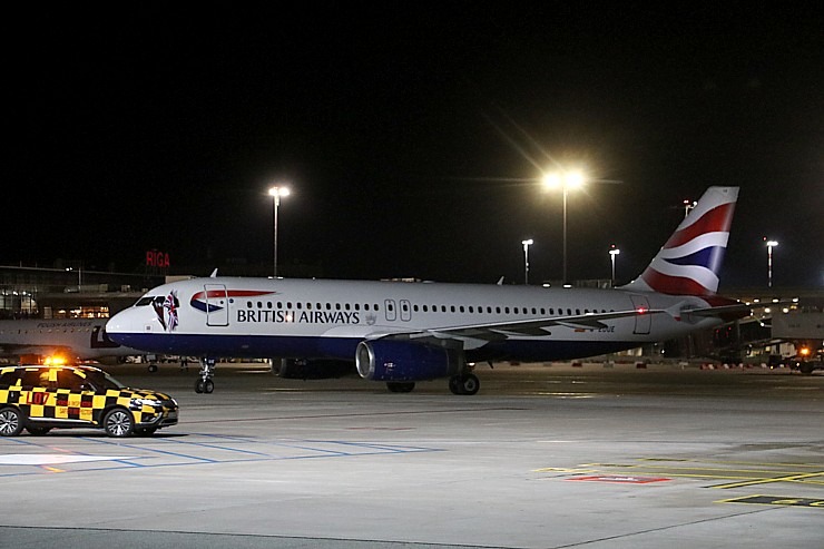 Lidsabiedrība «British Airlines» atgriežas lidostā «Rīga» 346075