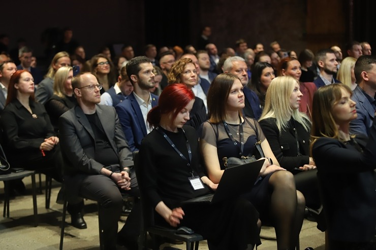 Slavenais gardēžu ceļvedis «Michelin Guide» svinīgā ceremonijā nosaka labākos Latvijas restorānus. Foto: Rojs Maizītis 346748