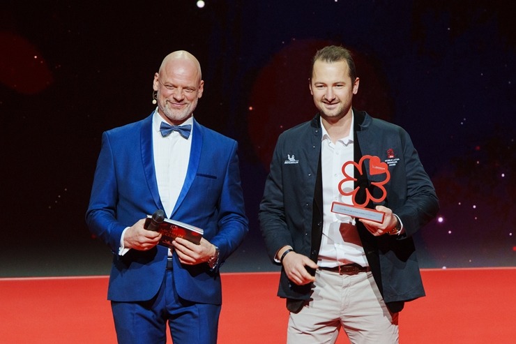 Slavenais gardēžu ceļvedis «Michelin Guide» svinīgā ceremonijā nosaka labākos Latvijas restorānus. Foto: Rojs Maizītis 346772