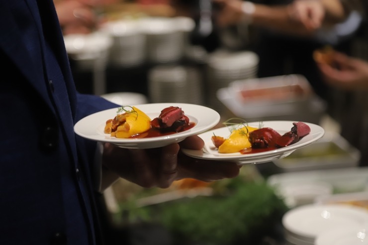 Slavenais gardēžu ceļvedis «Michelin Guide» svinīgā ceremonijā nosaka labākos Latvijas restorānus. Foto: Rojs Maizītis 346819