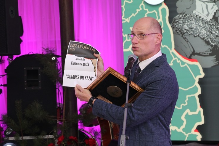 Jaunmoku pilī tiek pasniegtas Kurzemes tūrisma 2023.gada balvas «LIELAIS JĒKABS» 346894