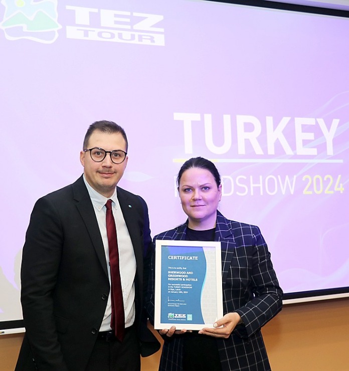 Tūroperators «Tez Tour Latvija» rīko izzinošu «Turkey Roadshow 2024» Latvijas ceļojumu konsultantiem 349052