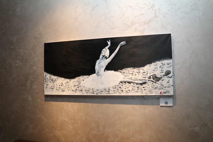«Grand Hotel Kempinski Riga» atklāj austriešu mākslinieka Leo Štopfera (Leo Stopfer) gleznu izstādi par baleta tēmu 349243