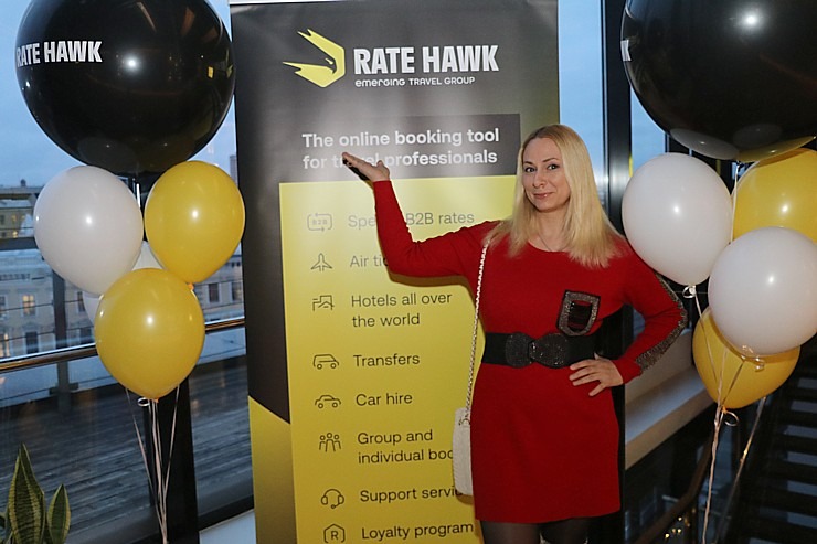 Starptautiskais ceļojumu tehnoloģiju uzņēmums «Rate Hawk» atzīmē ražīgo sadarbību ar Latvijas tūrisma firmām 350333