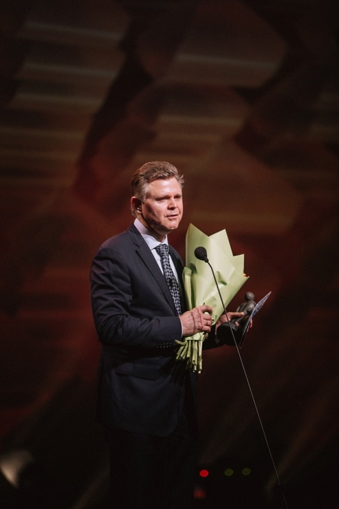 Skati latgaliešu kultūras gada balvas «Boņuks 2023» pasniegšanu. Foto: Dagnija Bernāne / Latgales vēstniecība GORS 350490