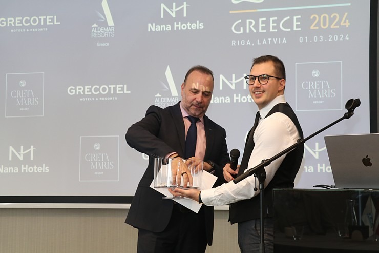 Tūroperators «Tez Tour Latvija» kopā ar Grieķijas viesnīcām rīko «Greece RoadShow 2024» ceļojumu konsultantiem 350544