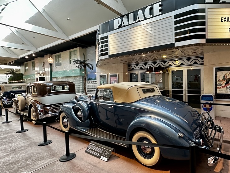 Iepazīstam ASV Nacionālais automobiļu muzeja eksponātus no Viljama F. Hara kolekcijas Nevadas štatā. Foto: Jānis Putniņš 350957