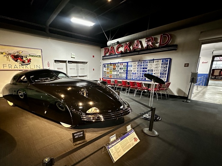 Iepazīstam ASV Nacionālais automobiļu muzeja eksponātus no Viljama F. Hara kolekcijas Nevadas štatā. Foto: Jānis Putniņš 350967