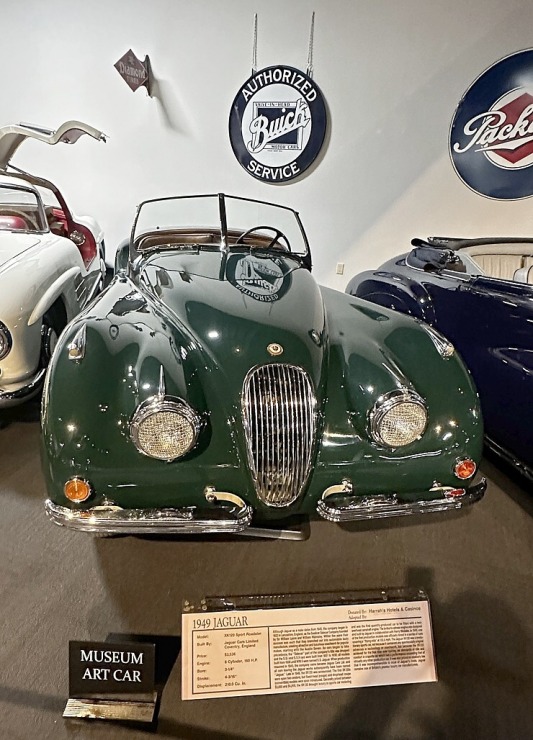 Iepazīstam ASV Nacionālais automobiļu muzeja eksponātus no Viljama F. Hara kolekcijas Nevadas štatā. Foto: Jānis Putniņš 350972