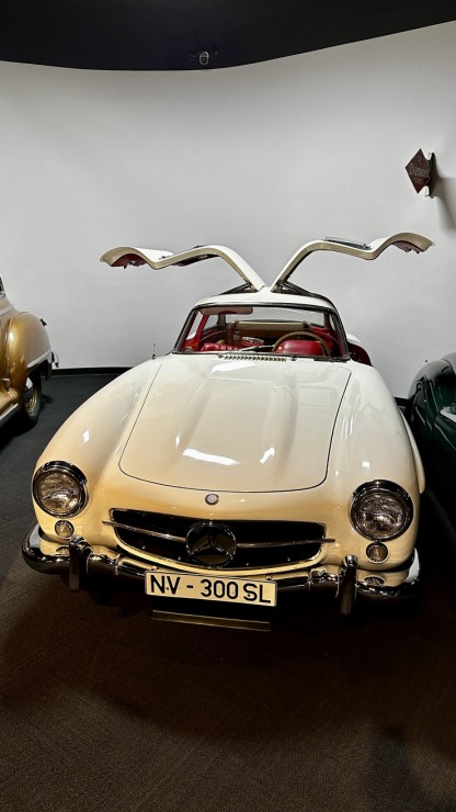 Iepazīstam ASV Nacionālais automobiļu muzeja eksponātus no Viljama F. Hara kolekcijas Nevadas štatā. Foto: Jānis Putniņš 350973