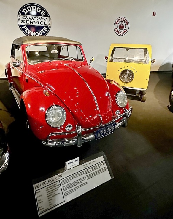 Iepazīstam ASV Nacionālais automobiļu muzeja eksponātus no Viljama F. Hara kolekcijas Nevadas štatā. Foto: Jānis Putniņš 350975