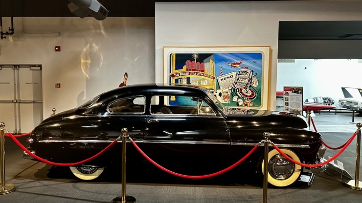Iepazīstam ASV Nacionālais automobiļu muzeja eksponātus no Viljama F. Hara kolekcijas Nevadas štatā. Foto: Jānis Putniņš 350999