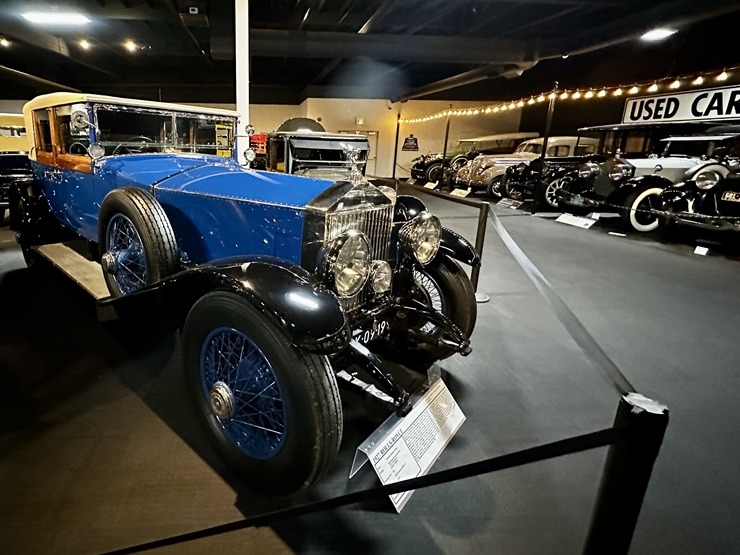 Iepazīstam ASV Nacionālais automobiļu muzeja eksponātus no Viljama F. Hara kolekcijas Nevadas štatā. Foto: Jānis Putniņš 351014