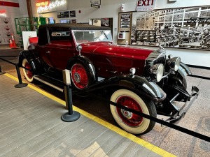 Iepazīstam ASV Nacionālais automobiļu muzeja eksponātus no Viljama F. Hara kolekcijas Nevadas štatā. Foto: Jānis Putniņš 33