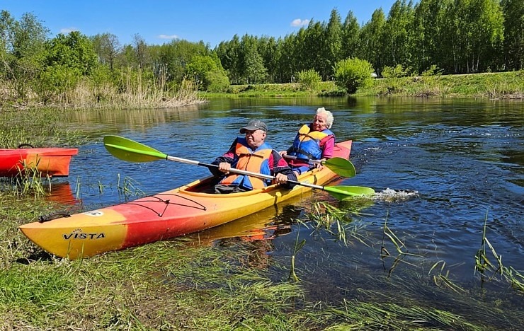 Višķos pulcējas uz ilggadējo Augšdaugavas novada tūrisma triatlonu. Foto: visitdaugavpils.lv 353687