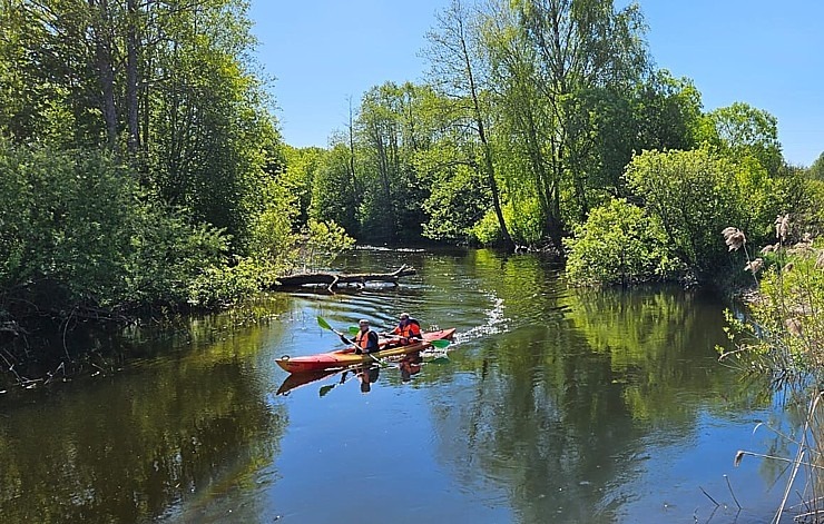 Višķos pulcējas uz ilggadējo Augšdaugavas novada tūrisma triatlonu. Foto: visitdaugavpils.lv 353686