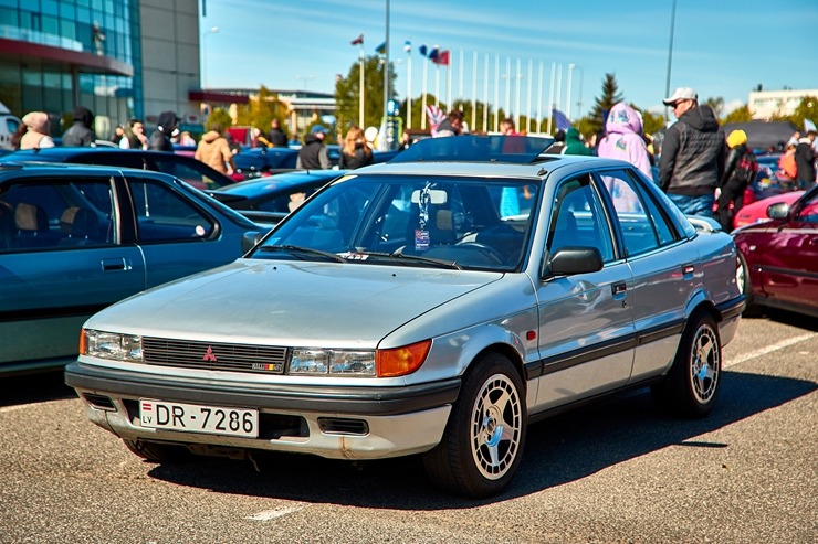 Pie Arēnas Rīga notiek starptautisks japāņu auto saiets Japfest Riga. Foto: Artūrs Umbraško 353779