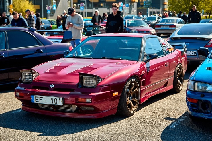 Pie Arēnas Rīga notiek starptautisks japāņu auto saiets Japfest Riga. Foto: Artūrs Umbraško 353784