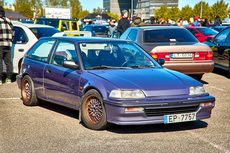 Pie Arēnas Rīga notiek starptautisks japāņu auto saiets Japfest Riga. Foto: Artūrs Umbraško 353787