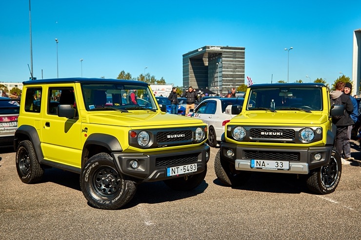 Pie Arēnas Rīga notiek starptautisks japāņu auto saiets Japfest Riga. Foto: Artūrs Umbraško 353791