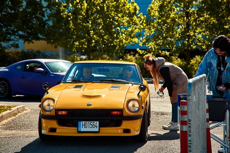 Pie Arēnas Rīga notiek starptautisks japāņu auto saiets Japfest Riga. Foto: Artūrs Umbraško 353772