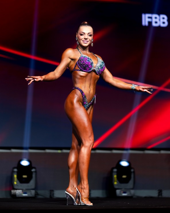 IFBB Starptautiskais turnīrā Latvijas sportisti kopumā tika pie 16 godalgām. Foto: Kristīne Vederņikova 354045