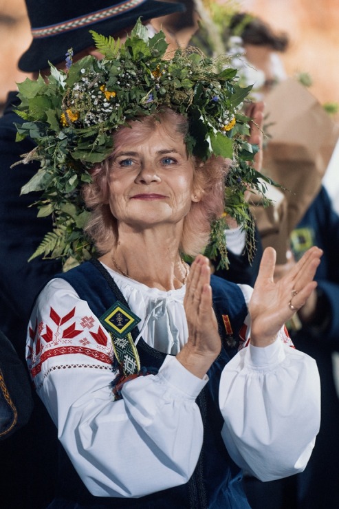 Lietuvas dziesmu un deju svētki svin savu 100. dzimšanas dienu. Foto: Govilnius.lt 356510