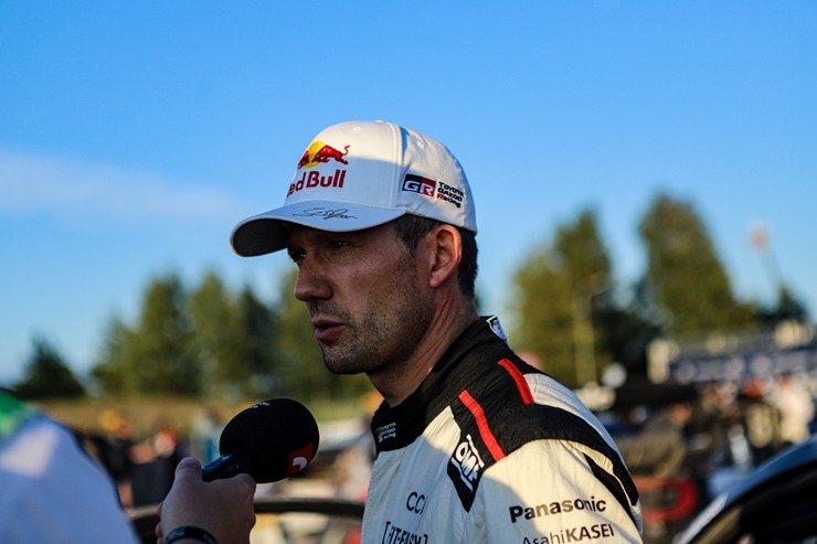 Piedāvājam spilgtākos foto mirkļus no FIA pasaules rallija čempionāta (WRC) debijas Latvijā. Foto: Gatis Smudzis 357048