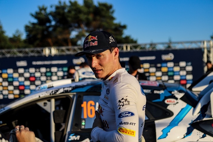 Piedāvājam spilgtākos foto mirkļus no FIA pasaules rallija čempionāta (WRC) debijas Latvijā. Foto: Gatis Smudzis 357050