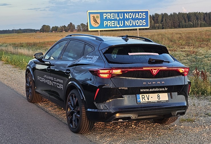 Braucam uz Latgali ar jauno «CUPRA Formentor» sadarbībā ar auto centru «Autobrava» 357432