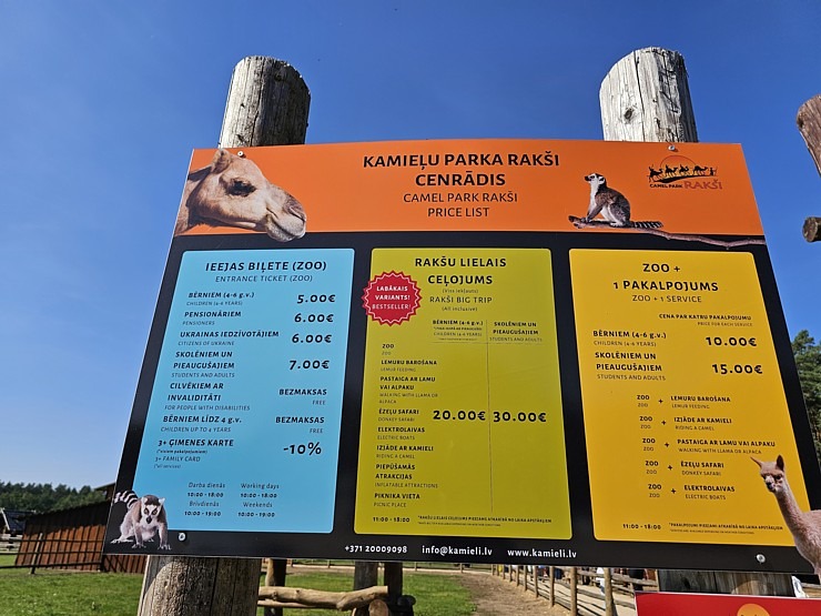 Travelnews.lv apmeklē «Rakšu» brīvdabas ZOO Cēsu novadā 358560