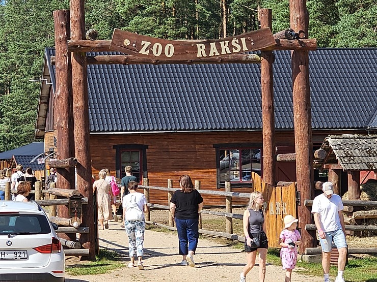 «Rakšu» brīvdabas ZOO Cēsu novadā piedāvā ne tikai kontaktu ar dzīvniekiem, bet arī teicamu infrastruktūru 358636