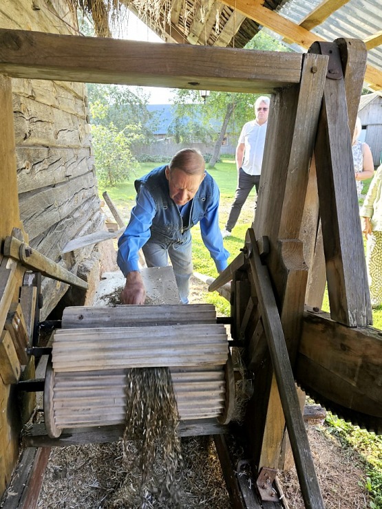 Kaņepju saimniecībā «Adzelvieši» Valmieras novadā iepazīstam virvju pīšanu un iepērkam kaņepju produktus 358857