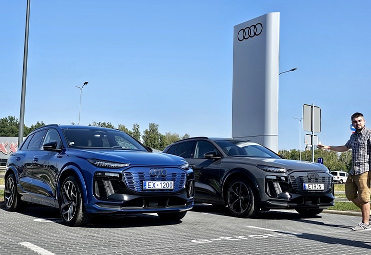 Jaunais Audi Q6 e-tron tagad arī Latvijā 359334