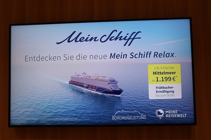 Rīgā ienāk jauns kruīzu kuģis «Mein Schiff 7» no Vācijas ar 2838 tūristiem 359497