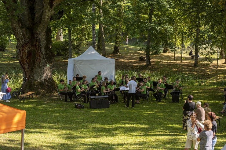 Zaubes savvaļas kulinārais festivāls pulcē dabas garšu un tautas pavārmākslas cienītājus. Foto: Andris Eglītis 359749