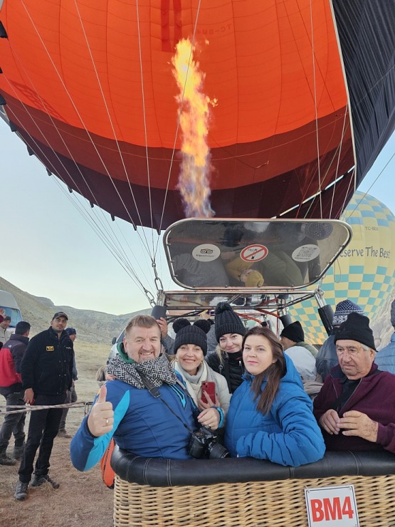 Sadarbībā ar «Turkish Airlines» izbaudām Kapadokijas gaisa balonu lidojumu ar saullēktu 363672