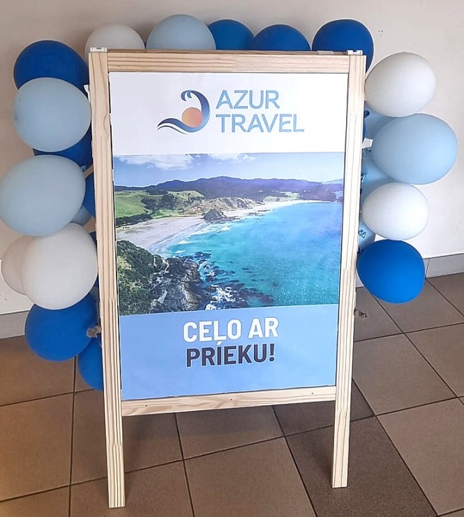 Kuldīgā atvērts pirmais ceļojumu aģentūras birojs «Azur Travel». Foto: Azur Travel 363936