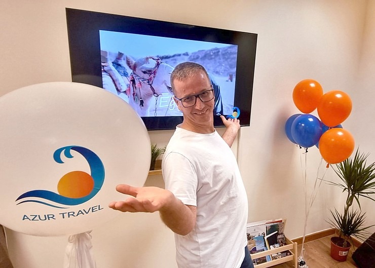 Kuldīgā atvērts pirmais ceļojumu aģentūras birojs «Azur Travel». Foto: Azur Travel 363937