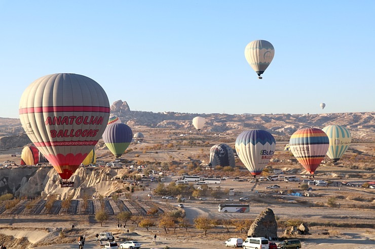 Sadarbībā ar «Turkish Airlines» saullēkta gaismā lidojam ar gandrīz 100 gaisa baloniem vienlaicīgi 364725