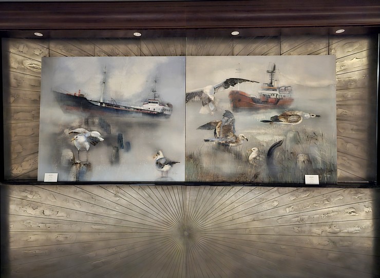 Vecrīgas viesnīcā «Grand Hotel Kempinski Riga« atklāj mākslinieces Ilzes Laizānes izstādi «Amore Art & Fashion» 369640