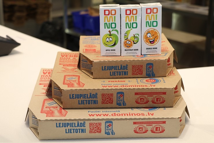 Picēriju tīkls «Dominos Pizza» svinīgi atver piekto restorānu Rīgā - Mežciema Maxima pie B ieejas 369817