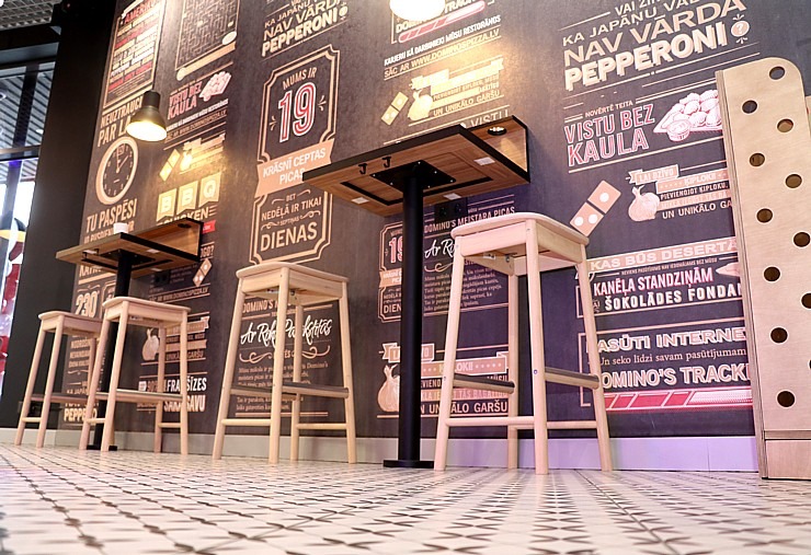 Picēriju tīkls «Dominos Pizza» svinīgi atver piekto restorānu Rīgā - Mežciema Maxima pie B ieejas 369819