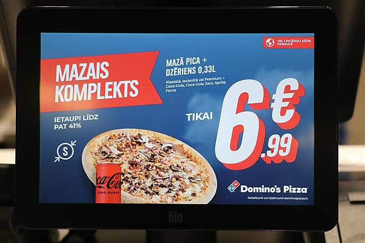Picēriju tīkls «Dominos Pizza» svinīgi atver piekto restorānu Rīgā - Mežciema Maxima pie B ieejas 369820