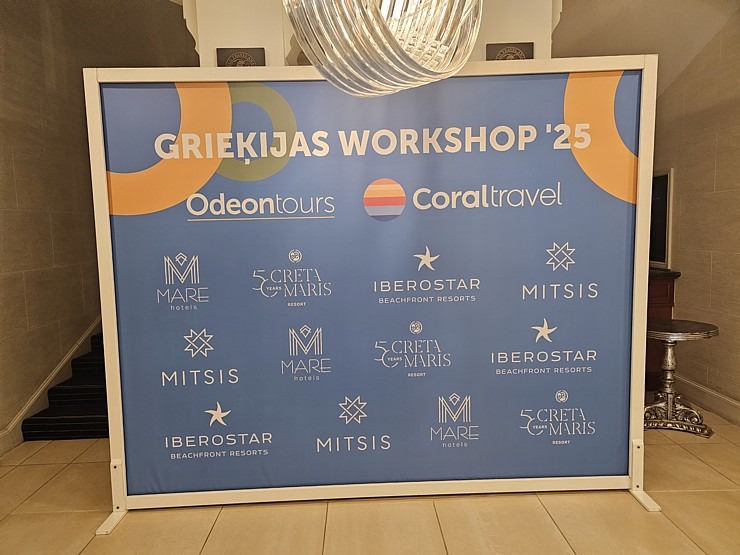 «Coral Travel Latvija» Vecrīgas viesnīcā «Grand Palace Hotel» rīko Grieķijas viesnīcu workshop 369905