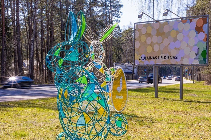 Jūrmala krāšņojas Lieldienu rotās 369976