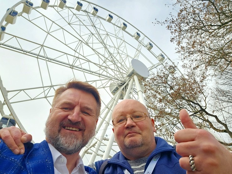 Pārdaugavā irr atklāts 65 metru augstais Rīgas panorāmas rats «Riga Rise» 370206