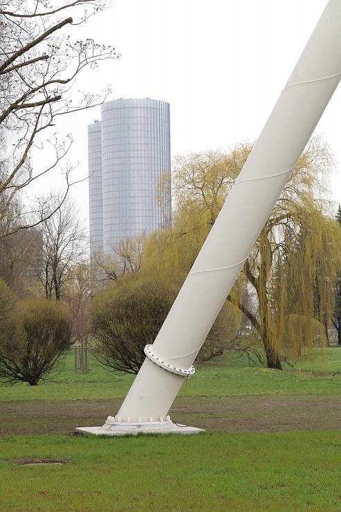 Pārdaugavā irr atklāts 65 metru augstais Rīgas panorāmas rats «Riga Rise» 370221