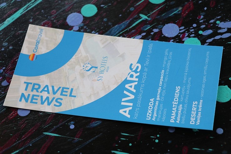 «Coral Travel Latvija» sadarbībā ar Turcijas viesnīcu «SY Hotels Belek» rīko Latvijas tūrisma firmām vakariņas 370869