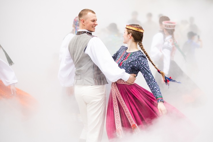 «EXPO 2025 Osaka» Japānā tiek svinēta Latvijas Nacionālā diena «Voice and Echo». Foto: Reinis Oliņš 371329